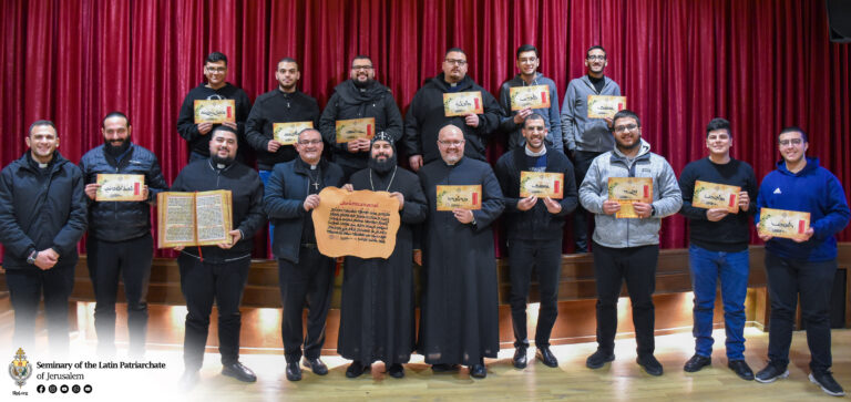 زيارة الرَّاهب بولُس خانو للمعهد الإكليريكي