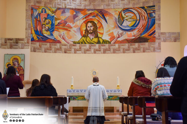 رياضة روحية لرعية سيدة فاطيما – بيت ساحور في المعهد الإكليريكي